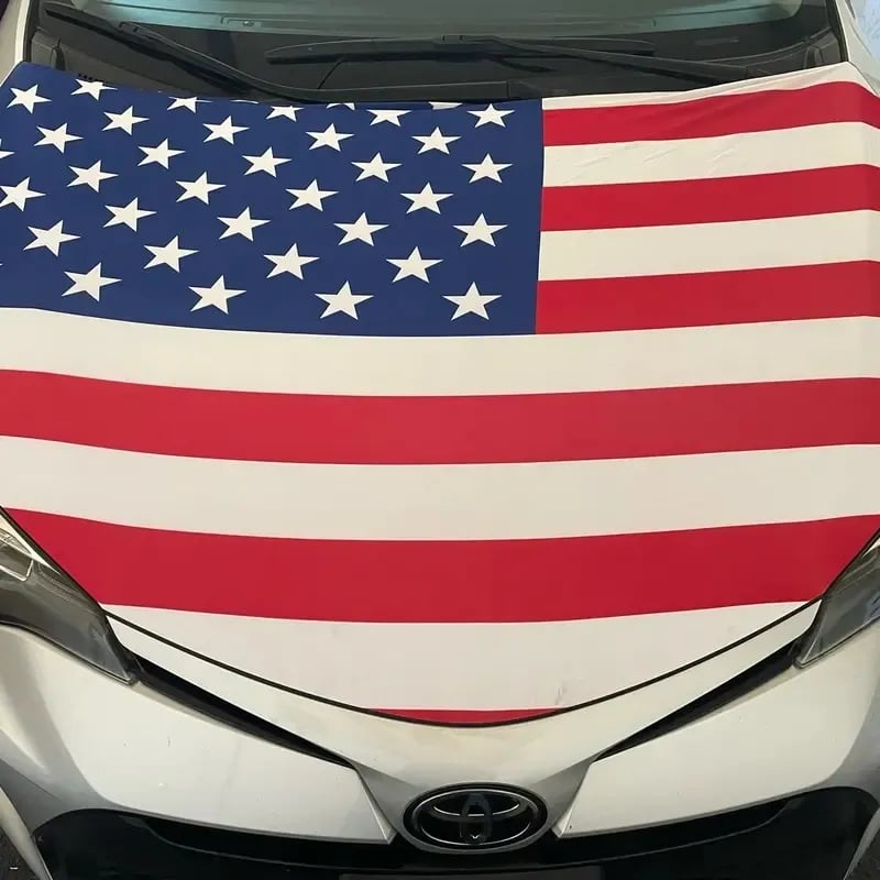 🎉Hot Sale 49% OFF🔥American Car Hood Flag🦅