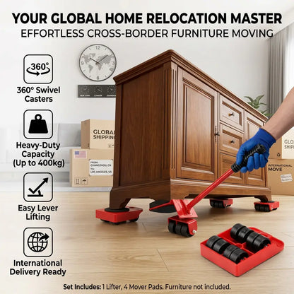 Efficient Moving Tool | One-stop moving solution, easy and time-saving moving essential. Powerful wheeled moving tool, solves moving problems with ease. Efficient moving tool suitable for home and office use.