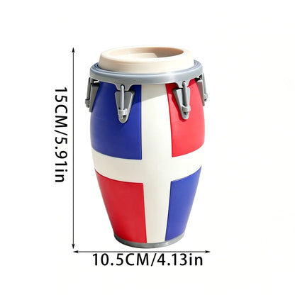 Conga Style Can Holder, 3D Printed 12oz Can Stand, Portable Drink Carrier, Unique Beverage Rack, Perfect for Parties and Festivals