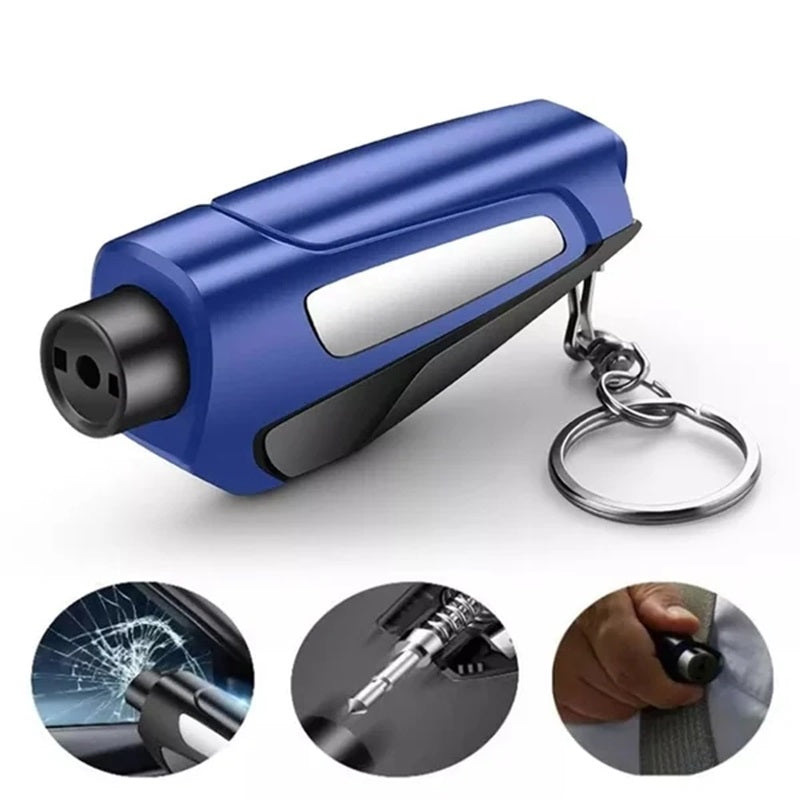 2-in-1 Emergency Window Breaker & Seatbelt Cutter