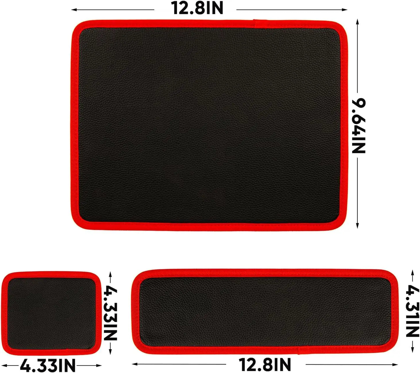 3PC Flexible Magnetic Tool Mat & Tray Holder - Magnetic Tool Tray, Flexible Magnetic Mat, PVC & Non-Slip for Garage Workshop, Auto Repair Tools fathersdaygiftideas fathersdaygift