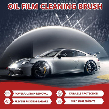 Car-Mounted Handheld Glass Oil Film Remover Paste — Removes Stains Without Leaving a Trace