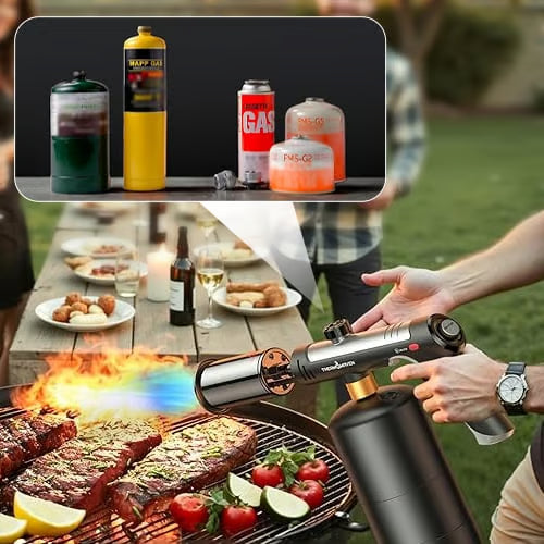 Aless™ Propane Torch | 3272°F Ultra Flame | Cyclonic-Flow Technology