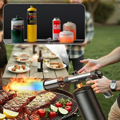 Aless™ Propane Torch | 3272°F Ultra Flame | Cyclonic-Flow Technology