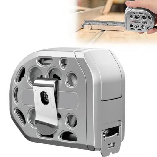 16/25FT Retractable Tape Measure Stainless Steel Measuring Tape With One sided Scale Waterproof Portable AutoLock Ruler With Magnetic engineer tape