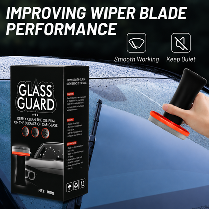 Car-Mounted Handheld Glass Oil Film Remover Paste — Removes Stains Without Leaving a Trace