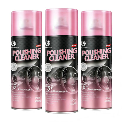 Car Interior Protectant Spray For Leahter and plastic One-Step Tire Shine Spray for Precise, Even Shine and Minimal Overspray ,15oz