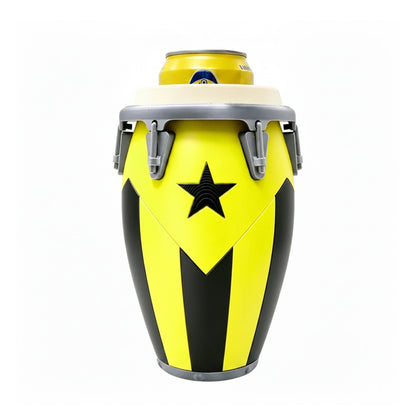 Conga Style Can Holder, 3D Printed 12oz Can Stand, Portable Drink Carrier, Unique Beverage Rack, Perfect for Parties and Festivals