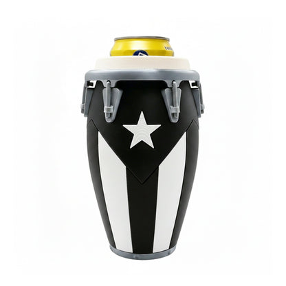 Conga Style Can Holder, 3D Printed 12oz Can Stand, Portable Drink Carrier, Unique Beverage Rack, Perfect for Parties and Festivals