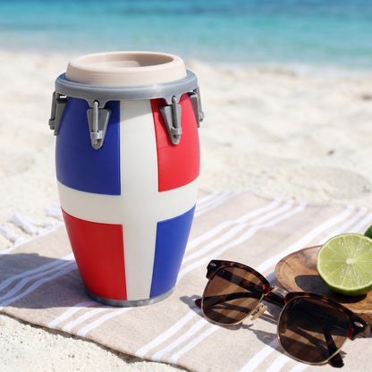 Conga Style Can Holder, 3D Printed 12oz Can Stand, Portable Drink Carrier, Unique Beverage Rack, Perfect for Parties and Festivals