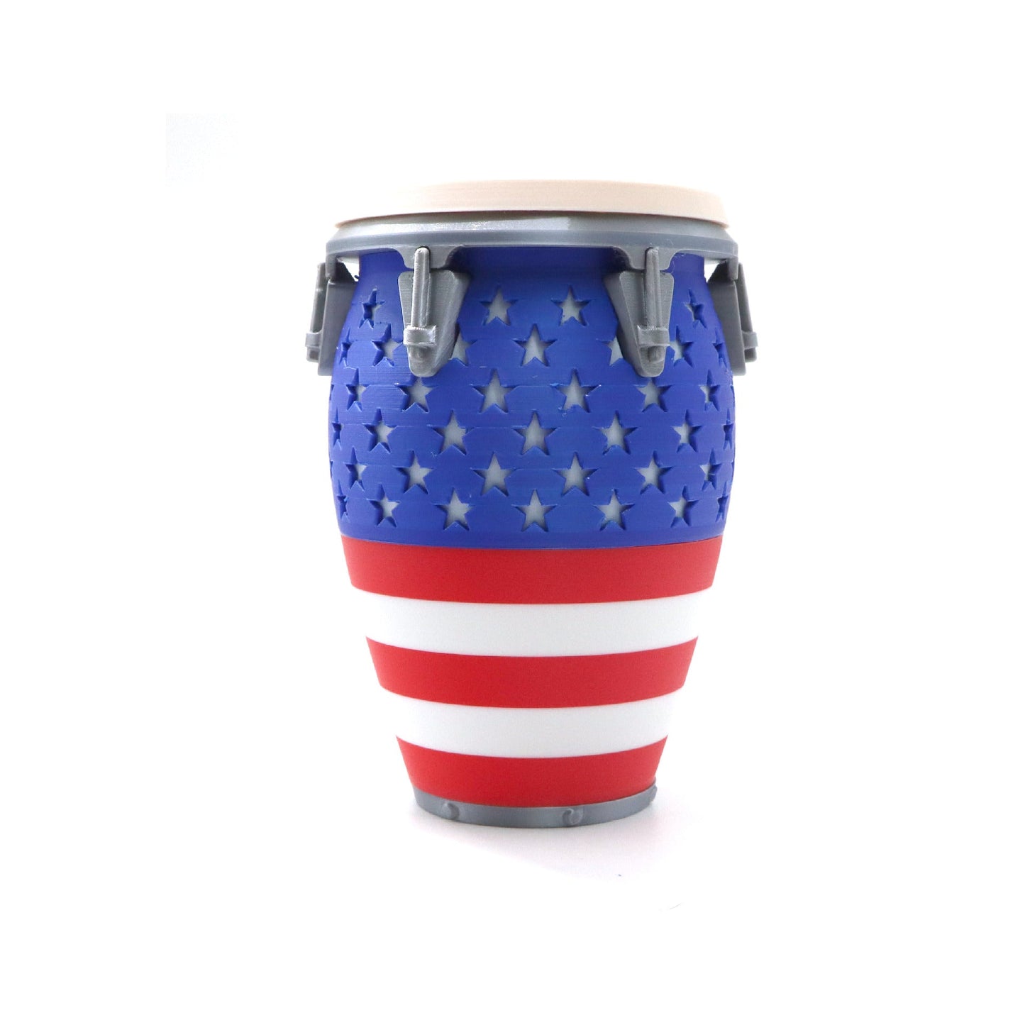 Conga Style Can Holder, 3D Printed 12oz Can Stand, Portable Drink Carrier, Unique Beverage Rack, Perfect for Parties and Festivals