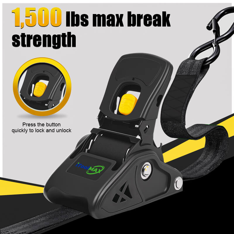 Auto Self Retractable Ratchet Straps