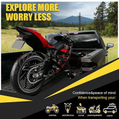 Auto Self Retractable Ratchet Straps