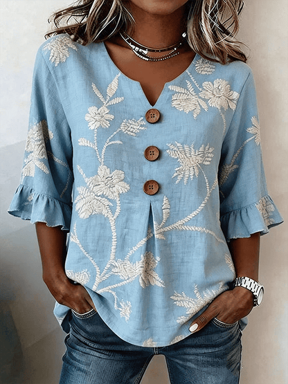 Women'S Casual Printed Shirt