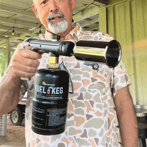 Aless™ Propane Torch | 3272°F Ultra Flame | Cyclonic-Flow Technology