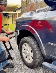 Heavy Duty Folding Tire Step