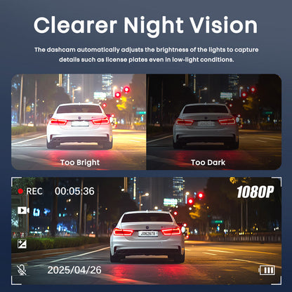 5 Channel 360° Dash Camera with WiFi