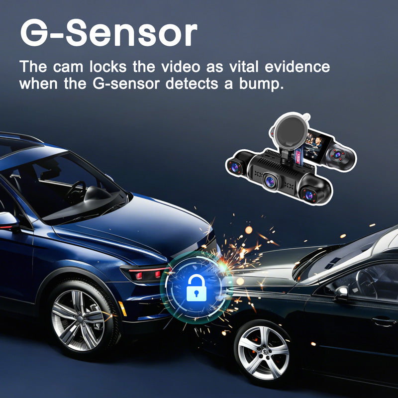 5 Channel 360° Dash Camera with WiFi
