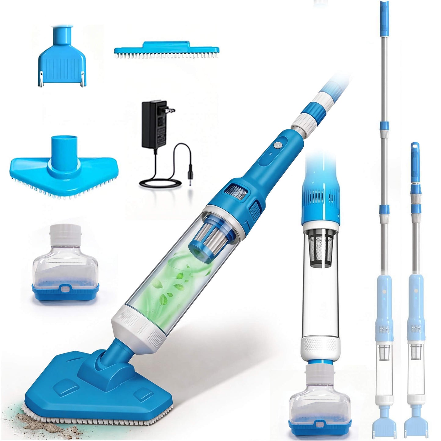 3 in 1 Cordless Rechargeable Pool Vacuum Cleaner